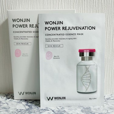 WONJIN EFFECT POWER REJUVENATION MASKのクチコミ「WONJIN EFFECT
POWER REJUVENATION MASK
を使ってみました♪.....」（1枚目）