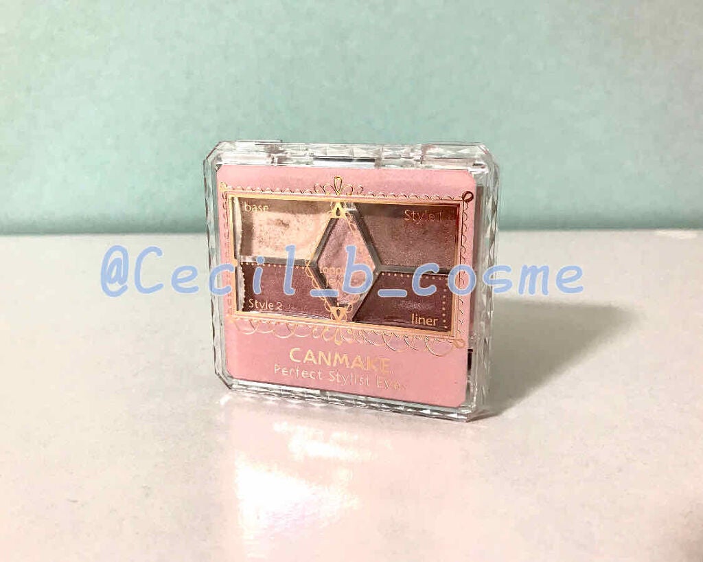 【旧品】パーフェクトスタイリストアイズ/キャンメイク/アイシャドウパレットを使ったクチコミ(1枚目)