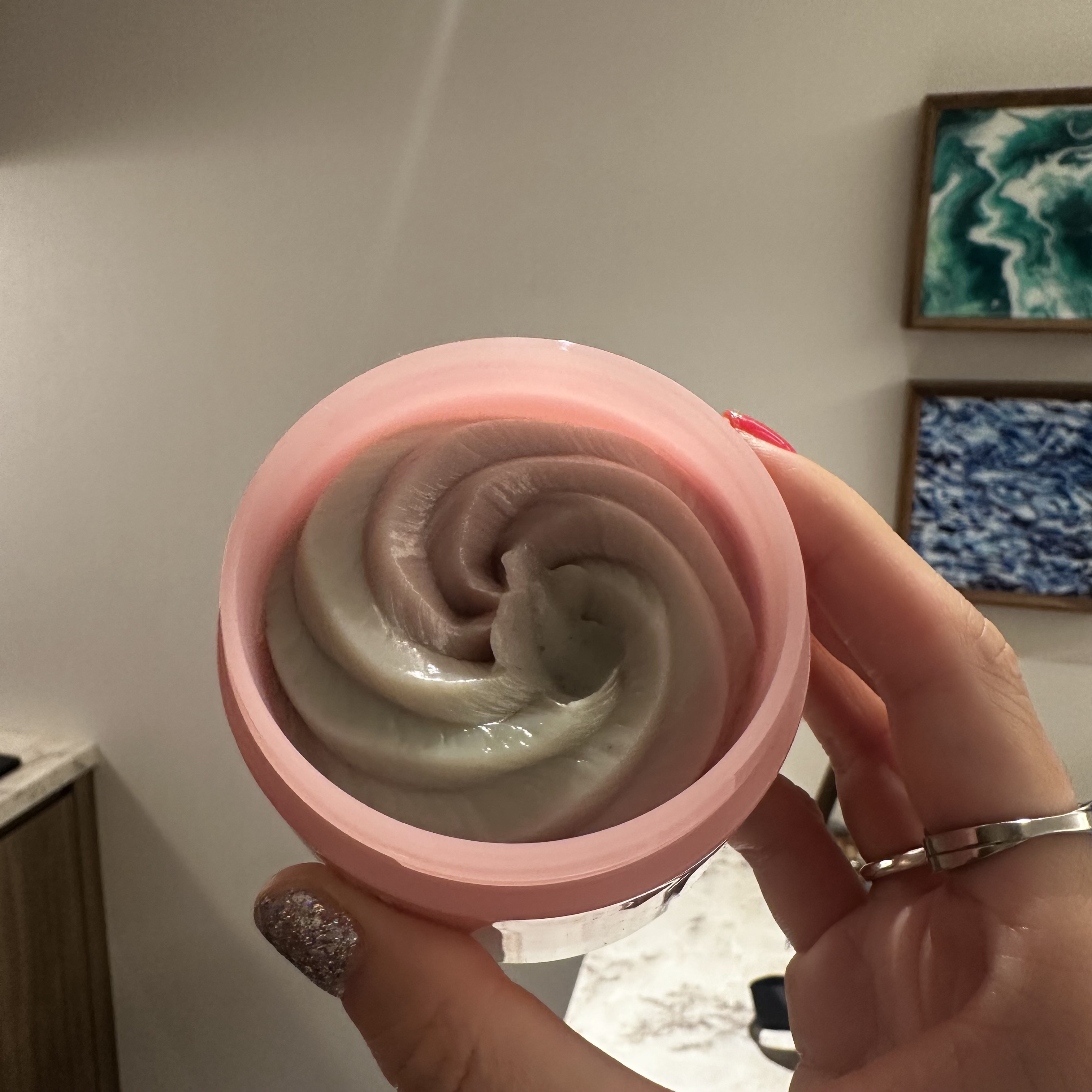 ピンクアロエメレンゲクレンザー/APRILSKIN/その他洗顔料を使ったクチコミ（2枚目）