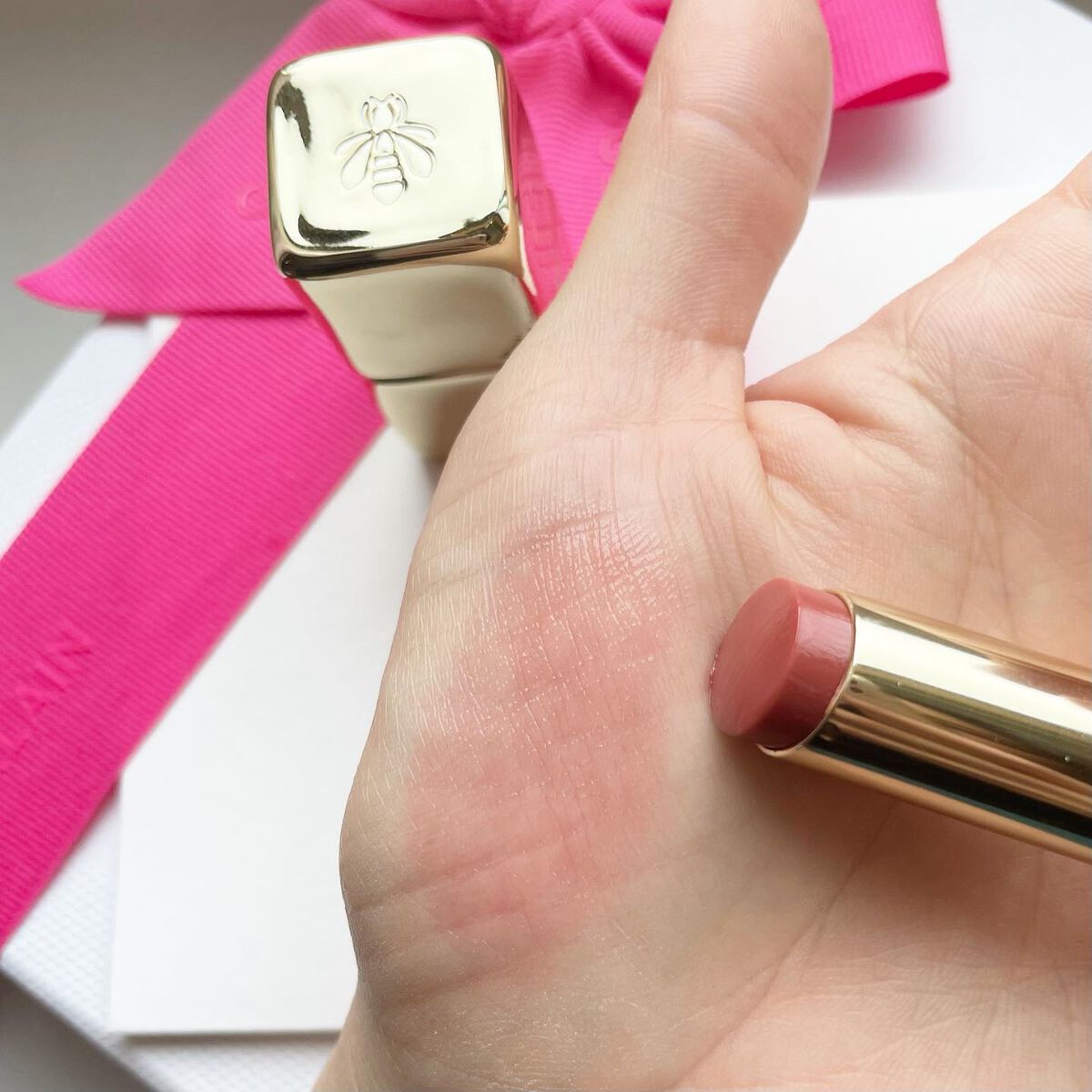 キスキス ビー グロウ/GUERLAIN/口紅を使ったクチコミ(3枚目)