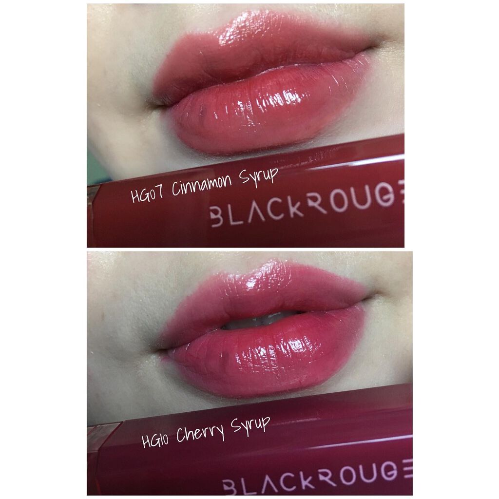 ハーフアンドハーフ ウォーターグロウ/BLACK ROUGE/口紅を使ったクチコミ(2枚目)