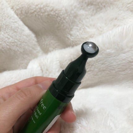 グリーンティーシード アイ&フェイスボール/innisfree/美容液を使ったクチコミ(2枚目)