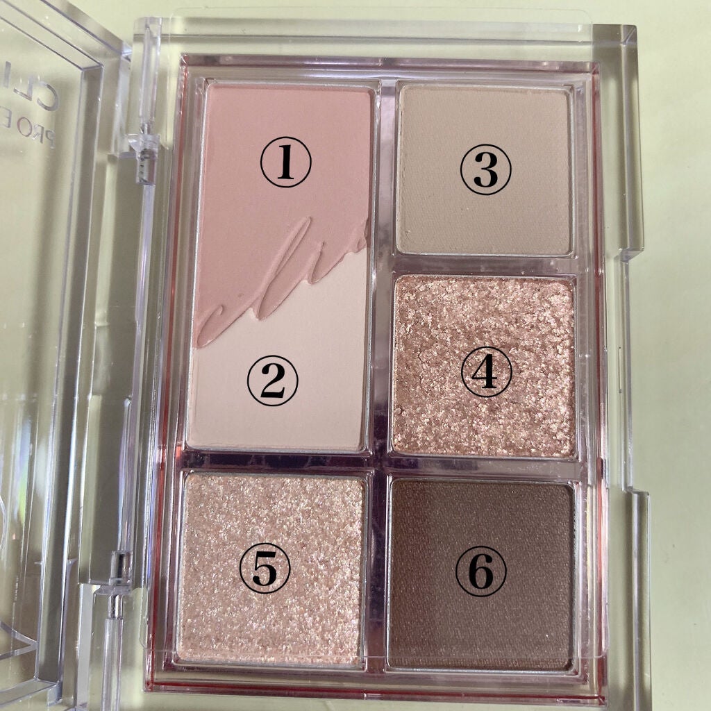 プロ アイパレット ミニ/CLIO/アイシャドウパレットを使ったクチコミ(2枚目)