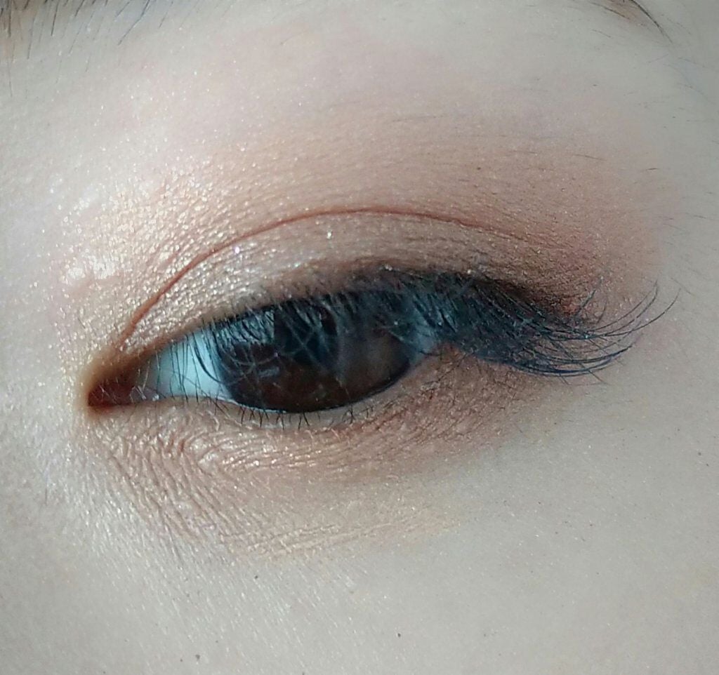 マイアイシャドウ シマー N/innisfree/単色アイシャドウを使ったクチコミ(2枚目)