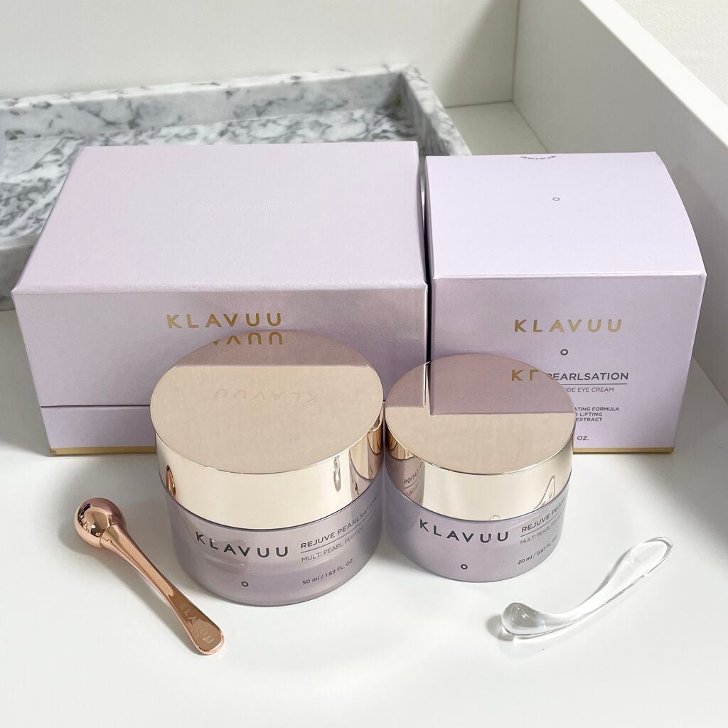 レジュブパールセーションマルチペプチドクリーム/KLAVUU/フェイスクリームを使ったクチコミ(1枚目)