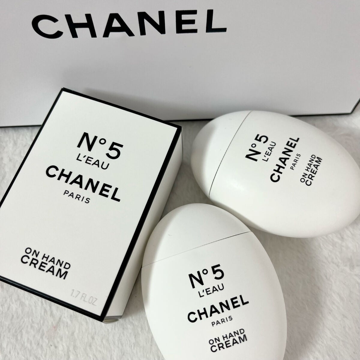 シャネル N°5 ロー ハンドクリーム/CHANEL/ハンドクリームを使ったクチコミ(1枚目)