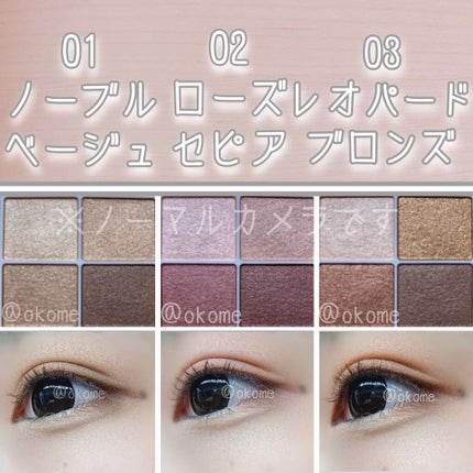 シルキースフレアイズ/キャンメイク/アイシャドウパレットを使ったクチコミ(3枚目)