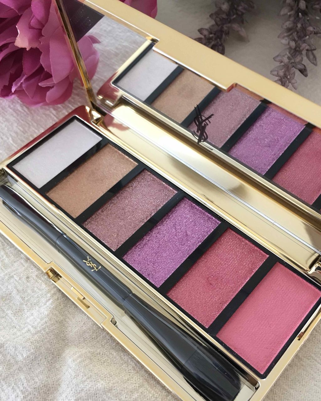 メイクパレット シマー ラッシュ/YVES SAINT LAURENT BEAUTE/アイシャドウパレットを使ったクチコミ(1枚目)