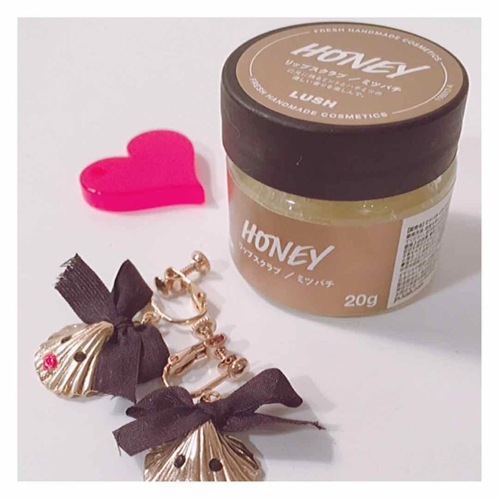 ミツバチ リップスクラブ/ラッシュ/リップスクラブを使ったクチコミ（1枚目）