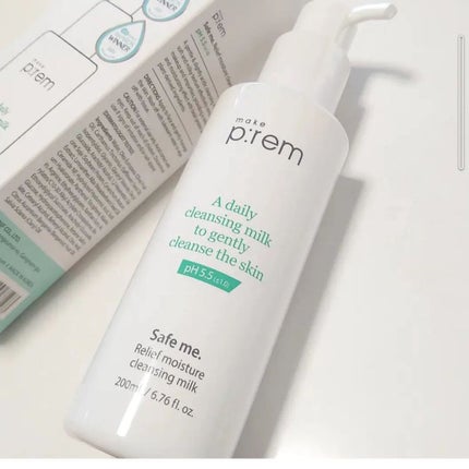 セーフミー リリーフモイスチャー クレンジングミルク /make prem/ミルククレンジングを使ったクチコミ(2枚目)