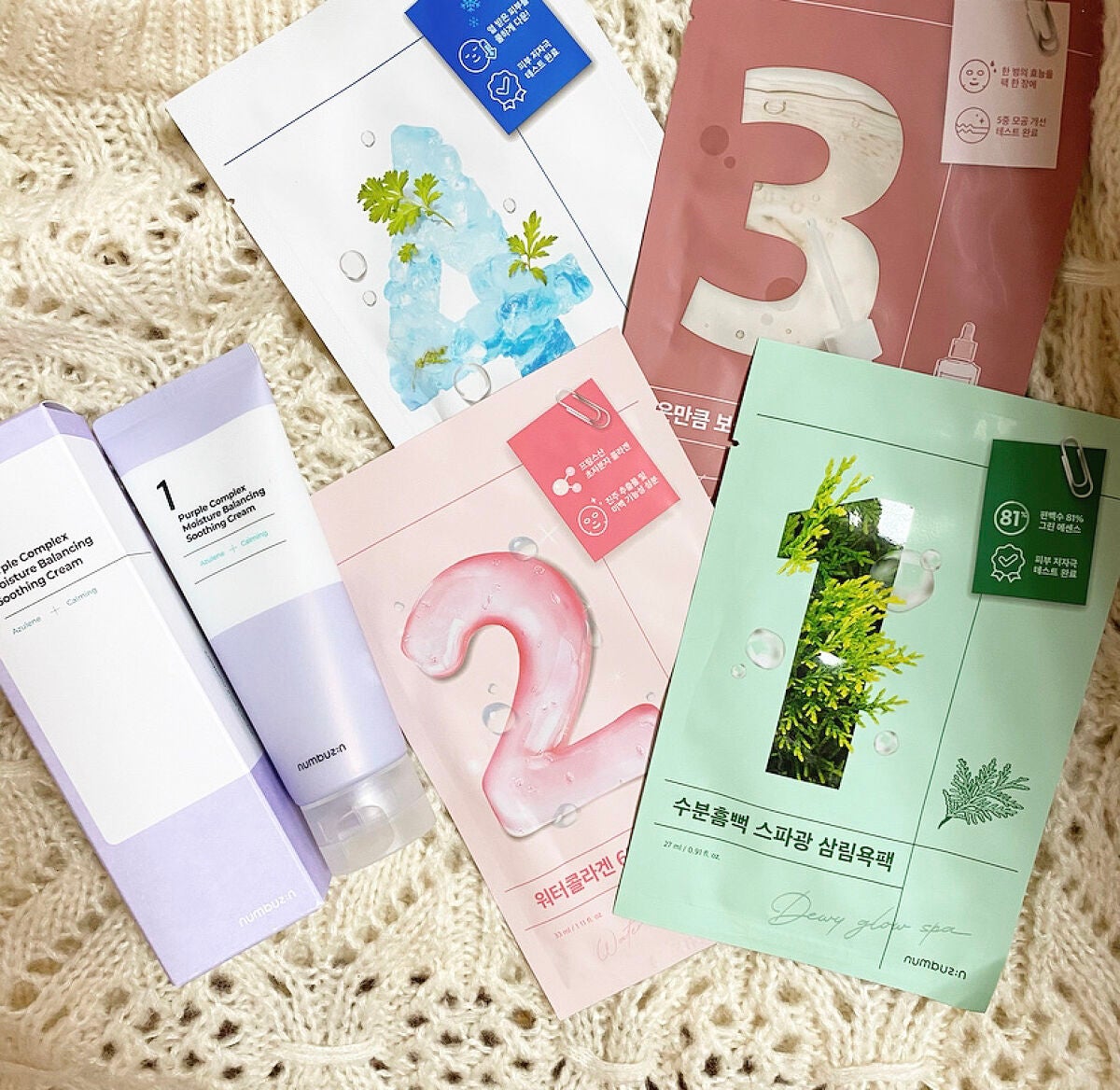 3番 すべすべキメケアシートマスク/numbuzin/シートマスク・パックを使ったクチコミ(1枚目)