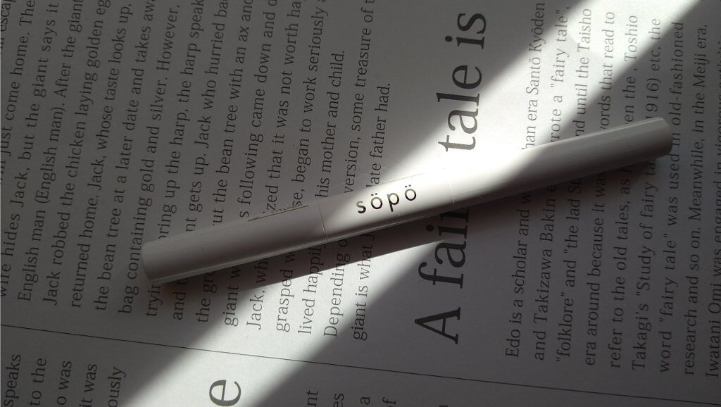 パウダー&ライナー 07 ピーチラムネ/sopo/スティックアイシャドウを使ったクチコミ（1枚目）