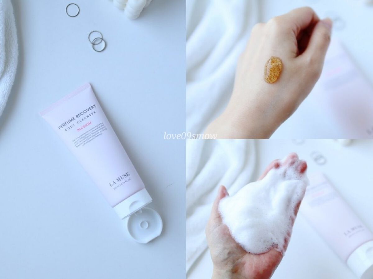パフュームリカバリーボディクレンザーブロッサム/ラミューズ/ボディソープを使ったクチコミ（3枚目）