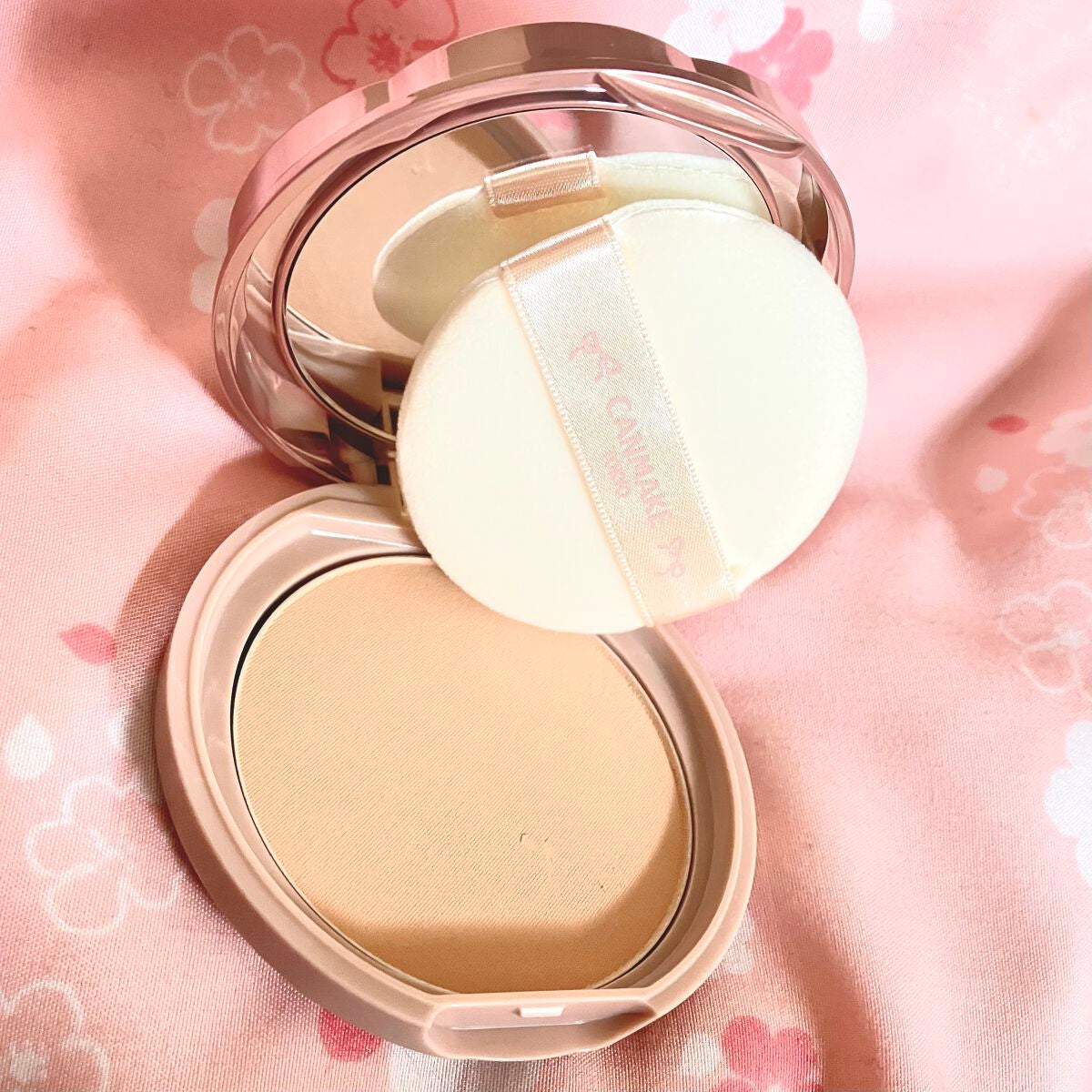 マシュマロフィニッシュパウダー/キャンメイク/プレストパウダーを使ったクチコミ(2枚目)