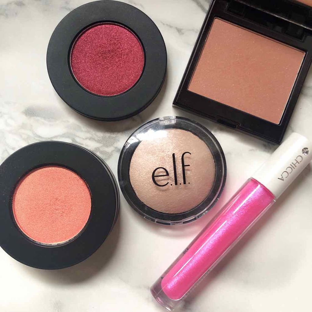 ベイクドハイライター/e.l.f. Cosmetics/パウダーハイライトを使ったクチコミ（1枚目）