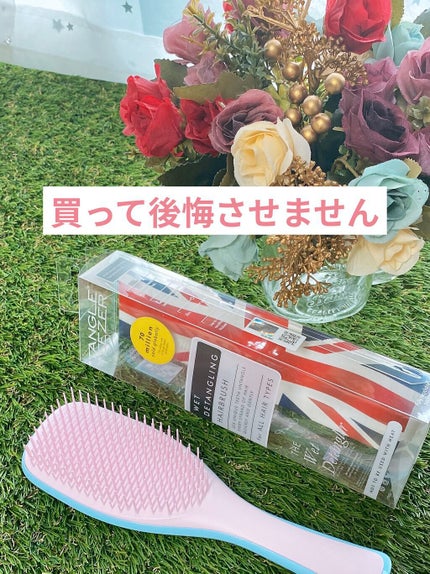 タングルティーザー ザ・アルティメットディタングラー スカイブルーキューピッド/TANGLE TEEZER/ヘアブラシを使ったクチコミ(1枚目)