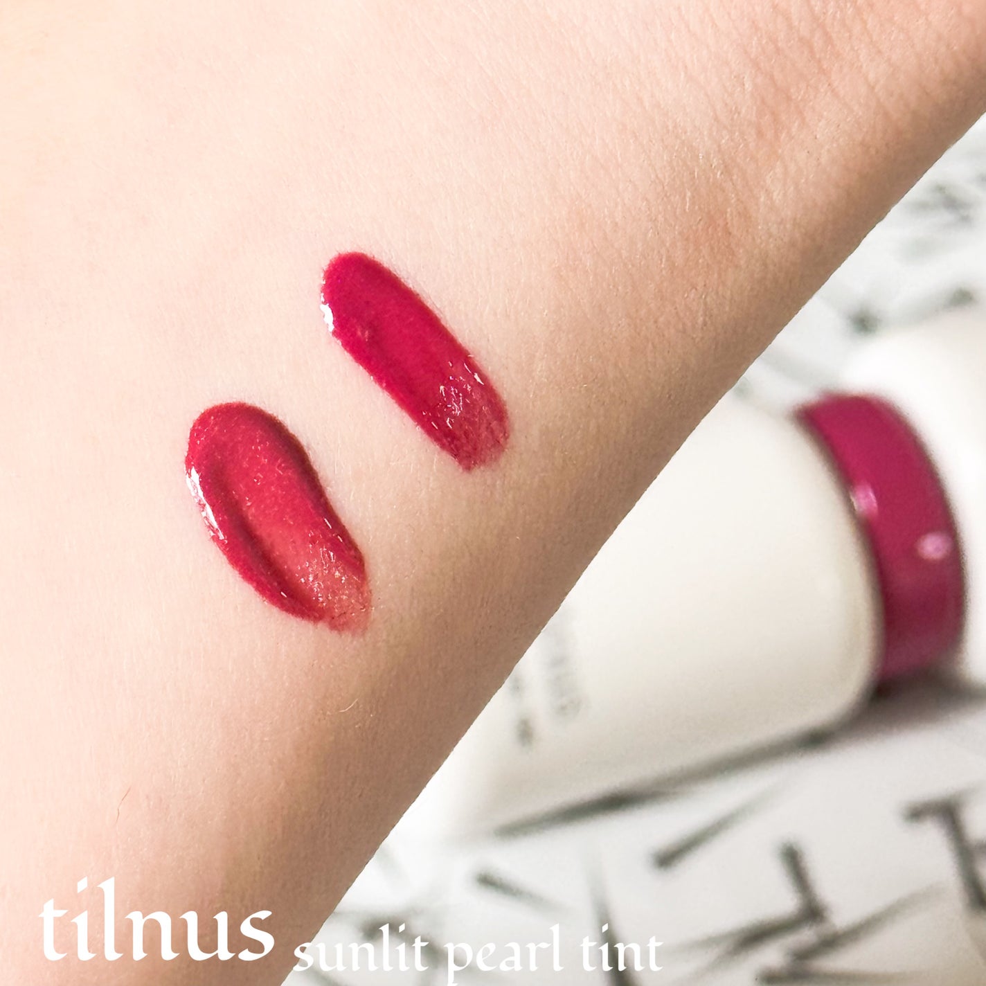 ティルナス サンリットパール ティント/tilnus/リップティントを使ったクチコミ(4枚目)