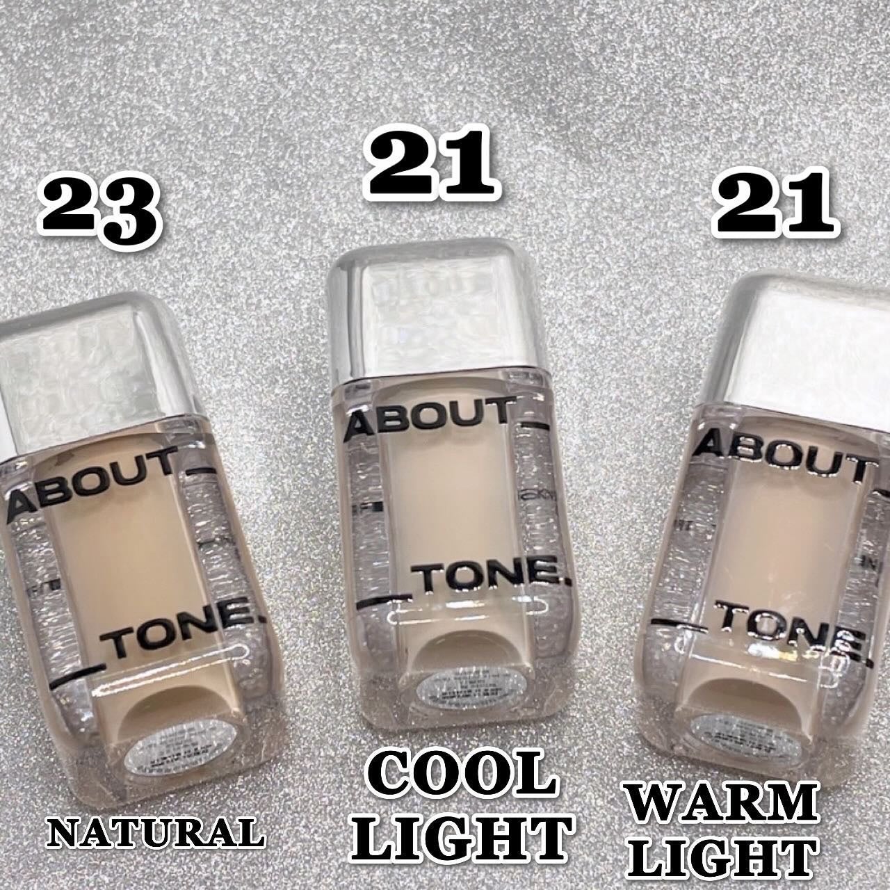 スキンレイヤーフィットファンデーション/ABOUT TONE/リキッドファンデーションを使ったクチコミ(7枚目)