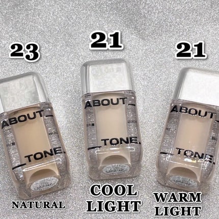 スキンレイヤーフィットファンデーション/ABOUT TONE/リキッドファンデーションを使ったクチコミ(7枚目)