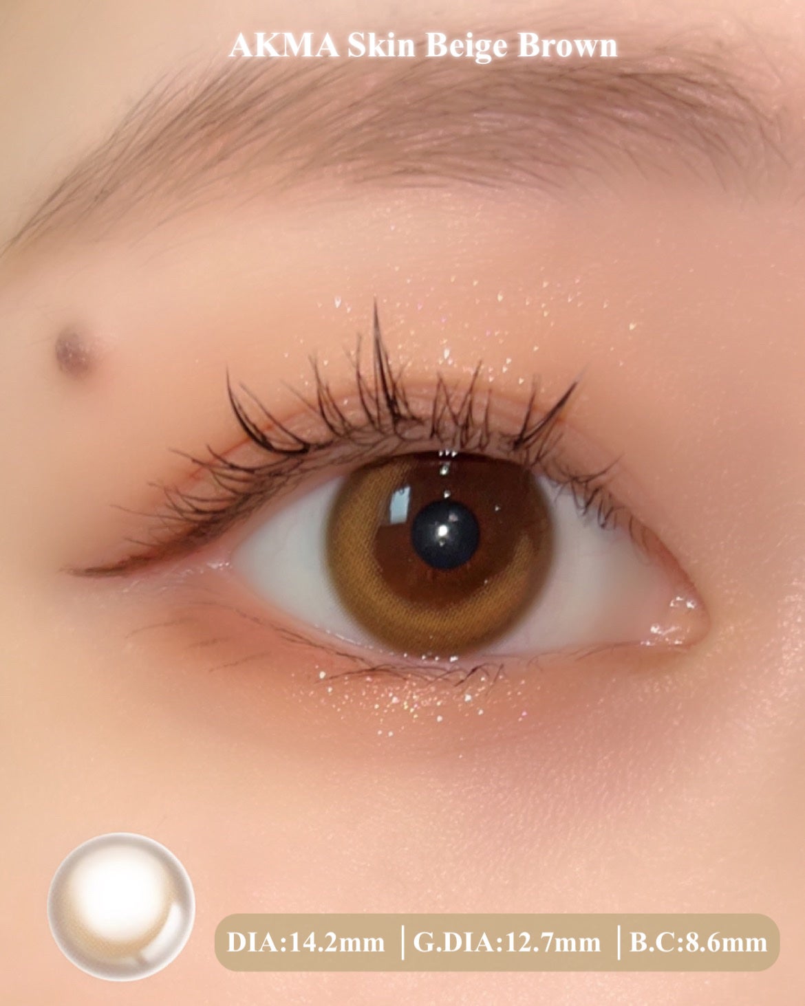LENSME AKMAシリーズ ワンデー/LENSME/ワンデー(1DAY)カラコンを使ったクチコミ(3枚目)