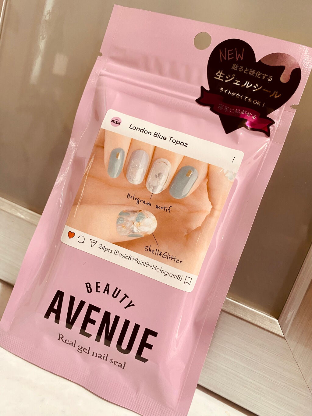 リアルジェルネイルシール/BEAUTY AVENUE/ネイルシールを使ったクチコミ(1枚目)