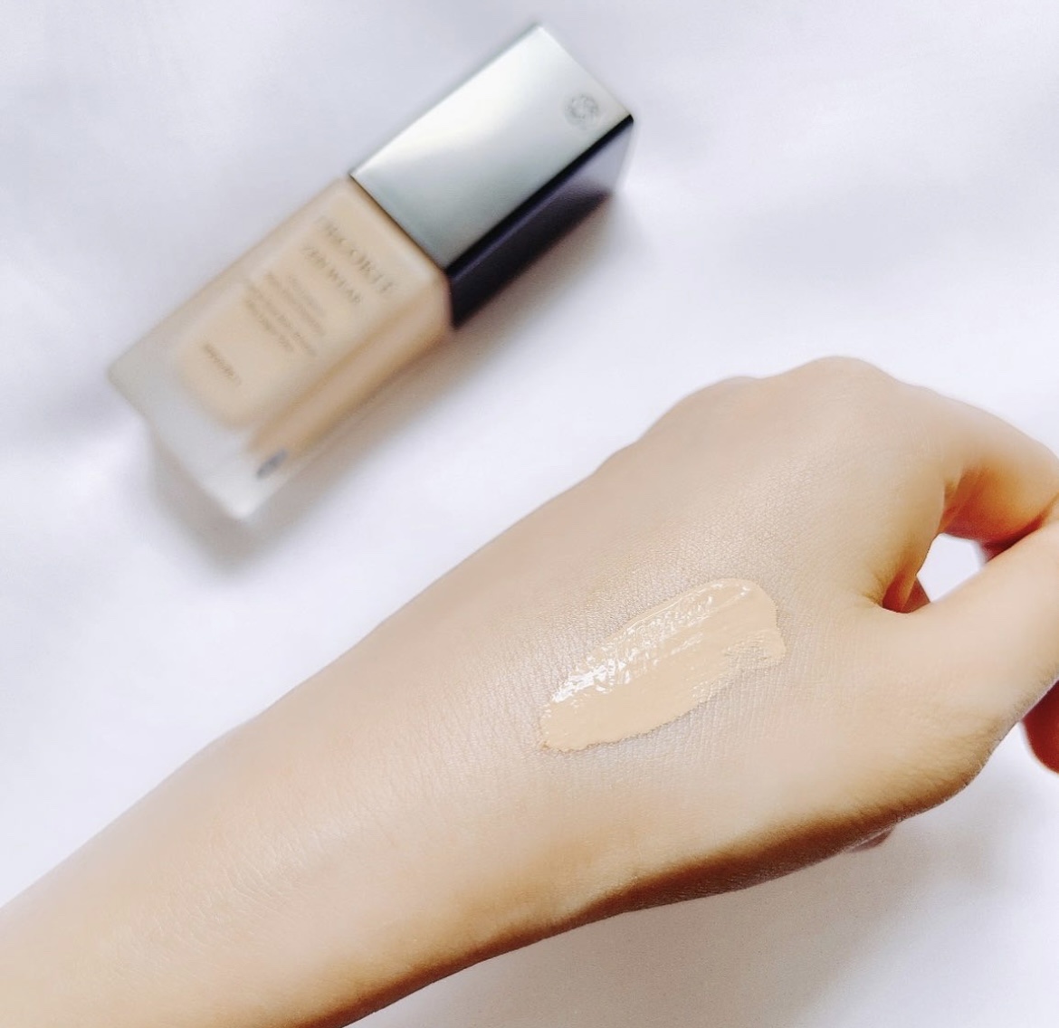 ゼン ウェア フルイド N22/DECORTÉ/リキッドファンデーションを使ったクチコミ（3枚目）