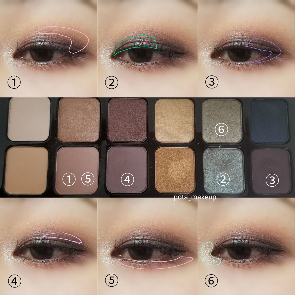 パリジャン ヌード アイシャドウ パレット/ローラ メルシエ/アイシャドウパレットを使ったクチコミ(2枚目)