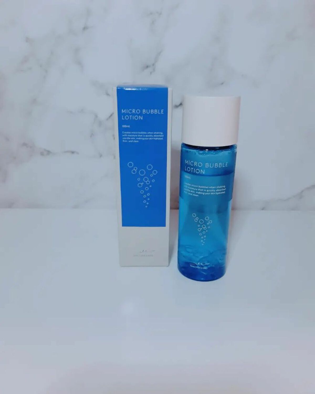 薬用マイクロバブルローション/Macchia Label/化粧水を使ったクチコミ（1枚目）