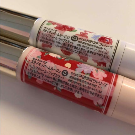 ステイオンバームルージュ/キャンメイク/口紅を使ったクチコミ(2枚目)