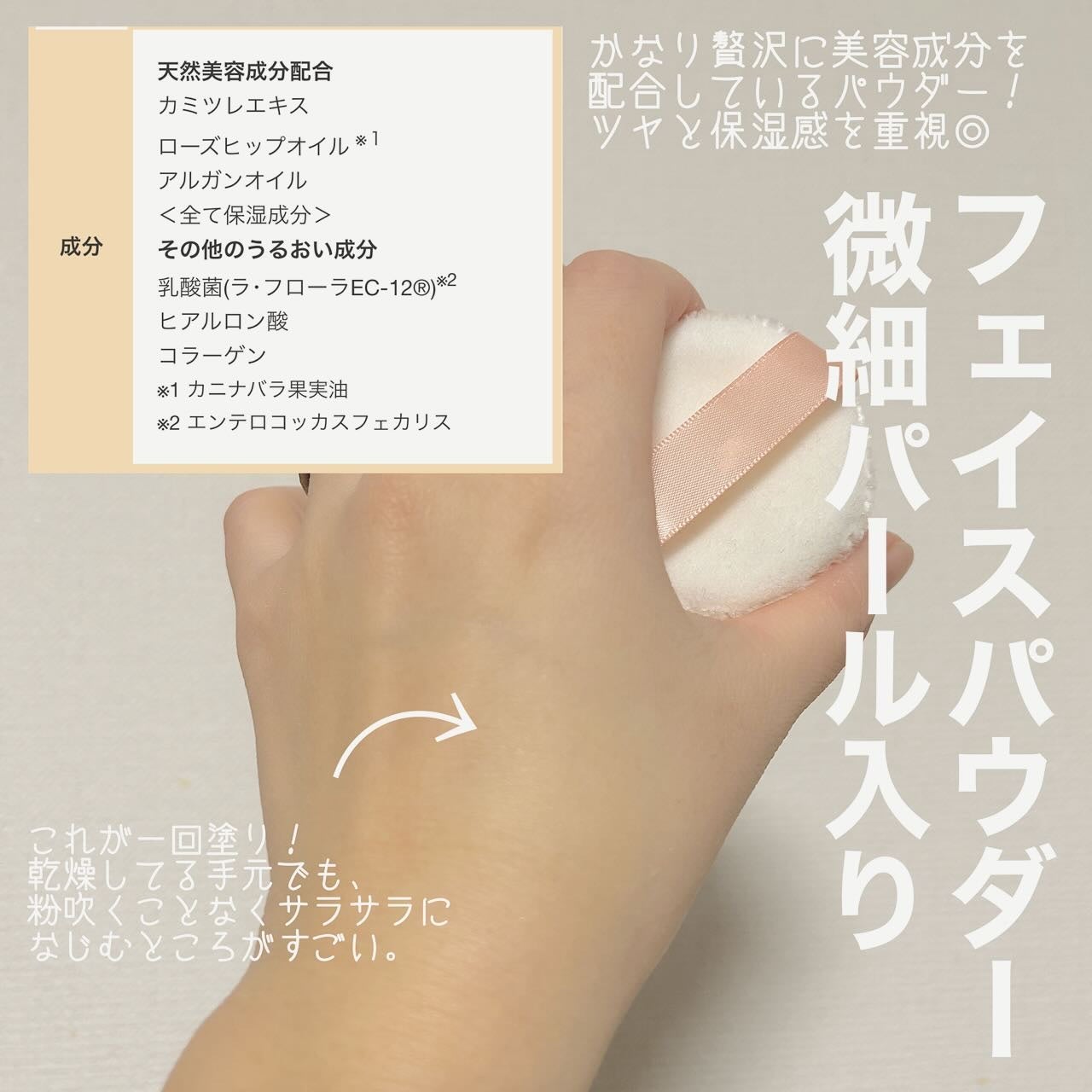 マーシュフィールド SC プルーフパウダーP/マーシュ・フィールド/ルースパウダーを使ったクチコミ(2枚目)