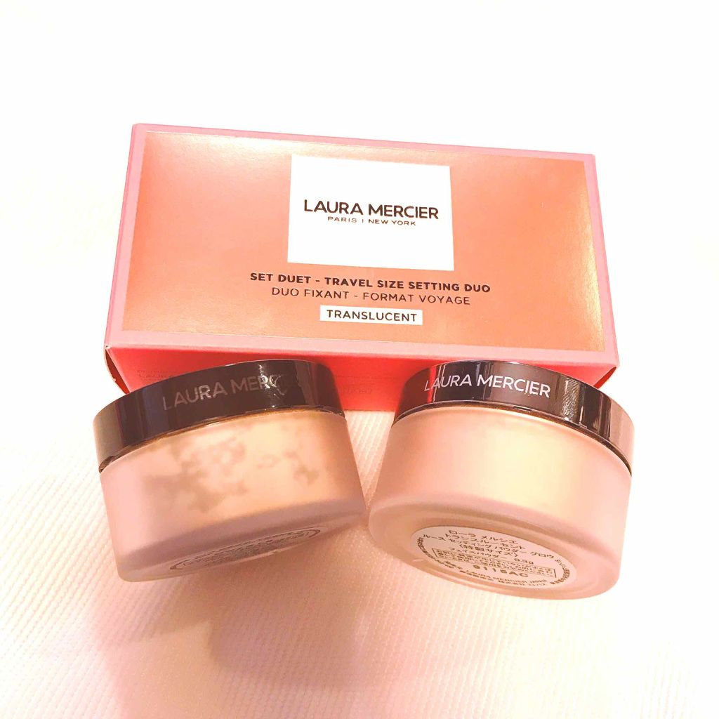 ルースセッティングパウダー トランスルーセント/ローラ メルシエ/ルースパウダーを使ったクチコミ（1枚目）