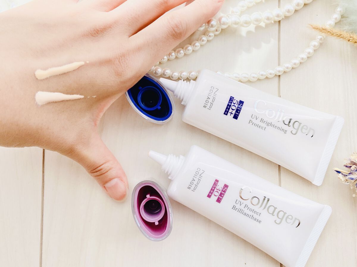 UV プロテクト　ブリリアントベース　30/ニッピコラーゲン化粧品/化粧下地を使ったクチコミ（3枚目）