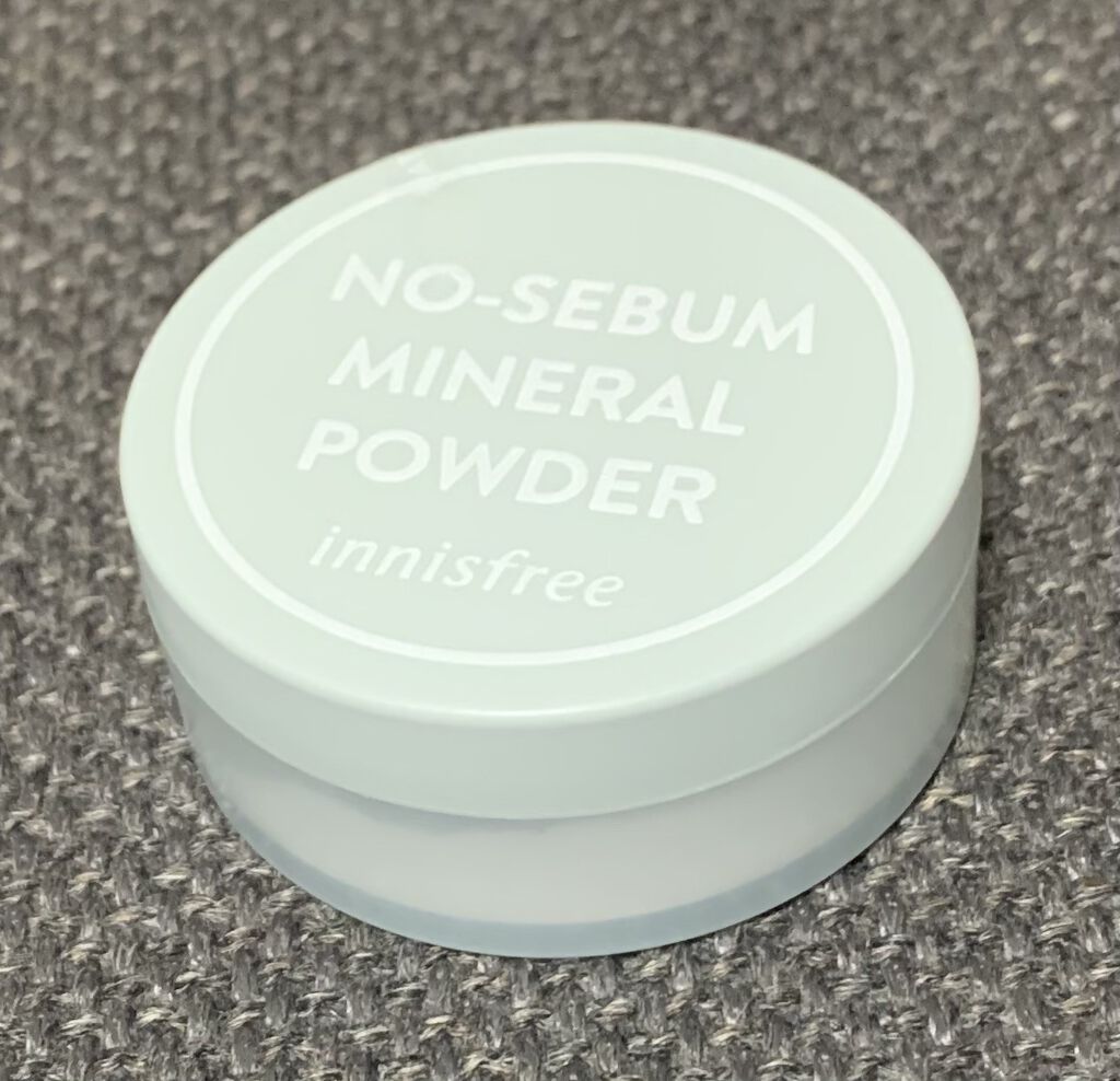 ノーセバム ミネラルパウダー/innisfree/ルースパウダーを使ったクチコミ（1枚目）