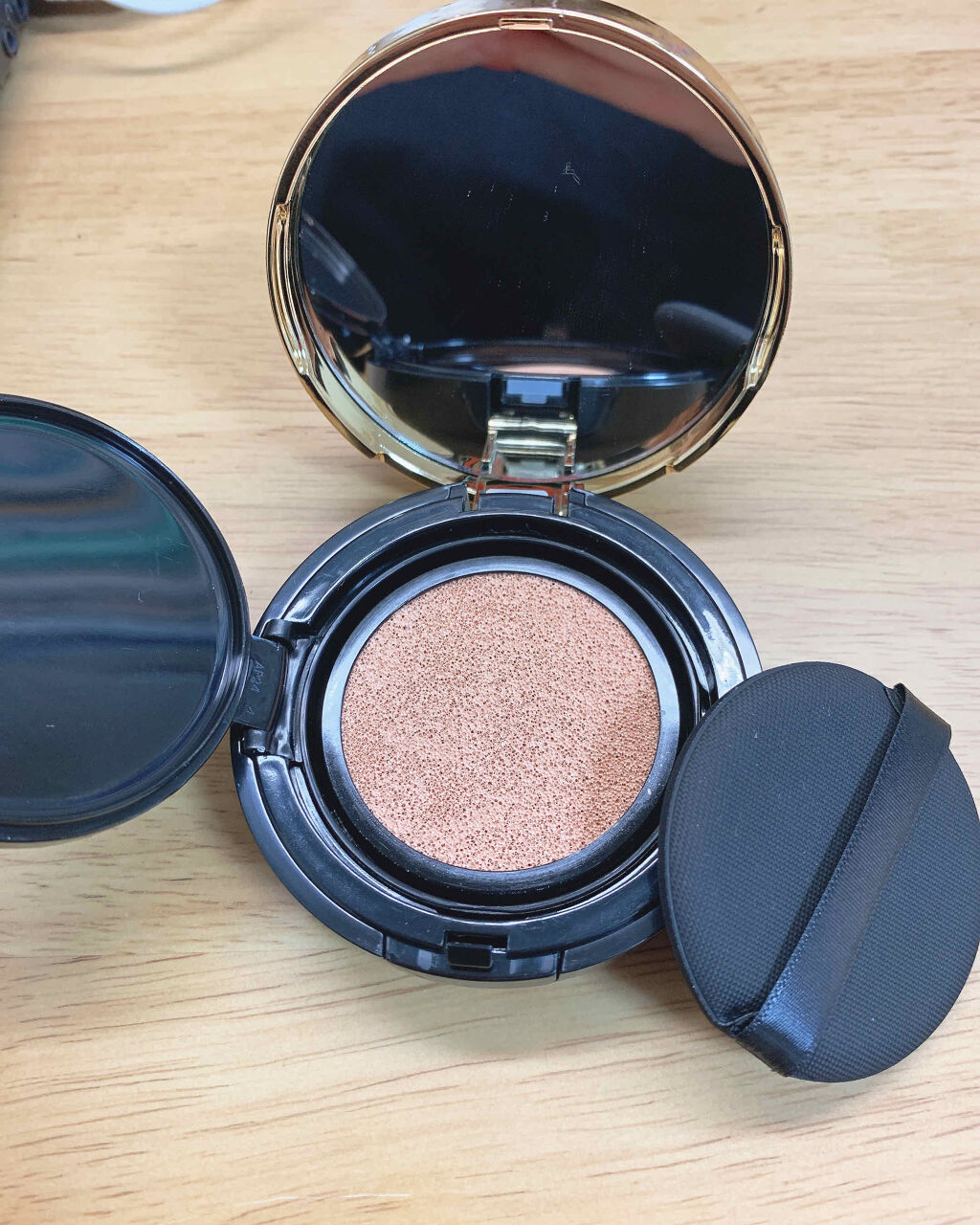 ピコモンテ オールインワンクッションファンデーションのクチコミ「こんにちは！夜暑くて目が覚めるだ〜です🙁

今回のレビューは500円(税込)のお安いクッション.....」（3枚目）