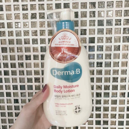 デイリーモイスチャーボディローション/Derma:B/ボディローションを使ったクチコミ(1枚目)