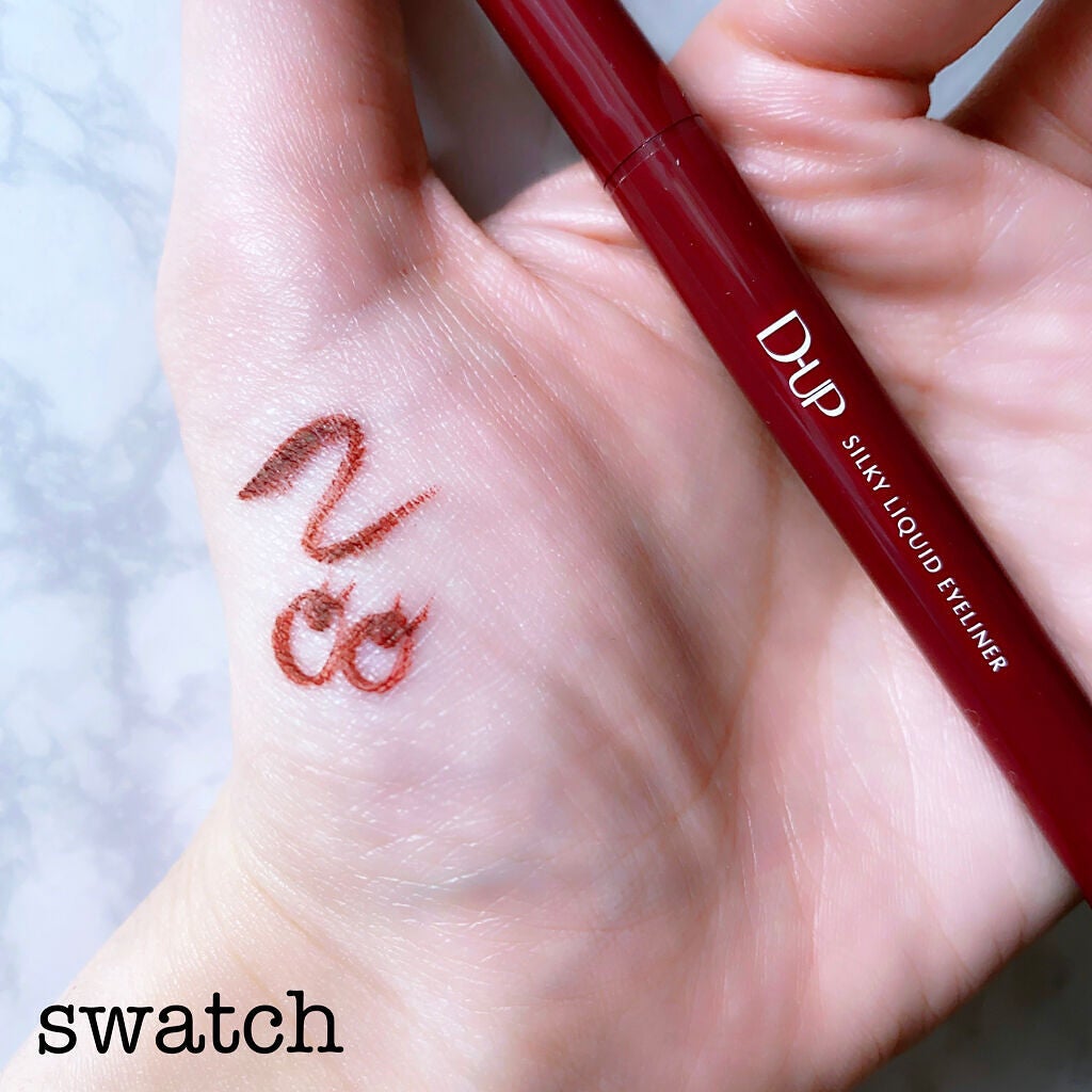 シルキーリキッドアイライナーWP/D-UP/リキッドアイライナーを使ったクチコミ(3枚目)
