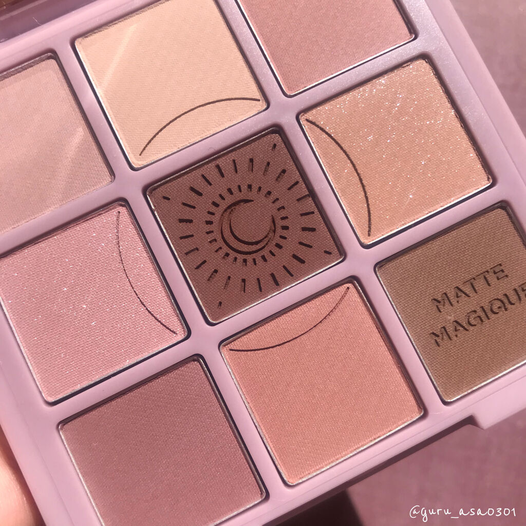 マイフェイブムードアイパレット 9カラー/HOLIKA HOLIKA/アイシャドウパレットを使ったクチコミ（2枚目）