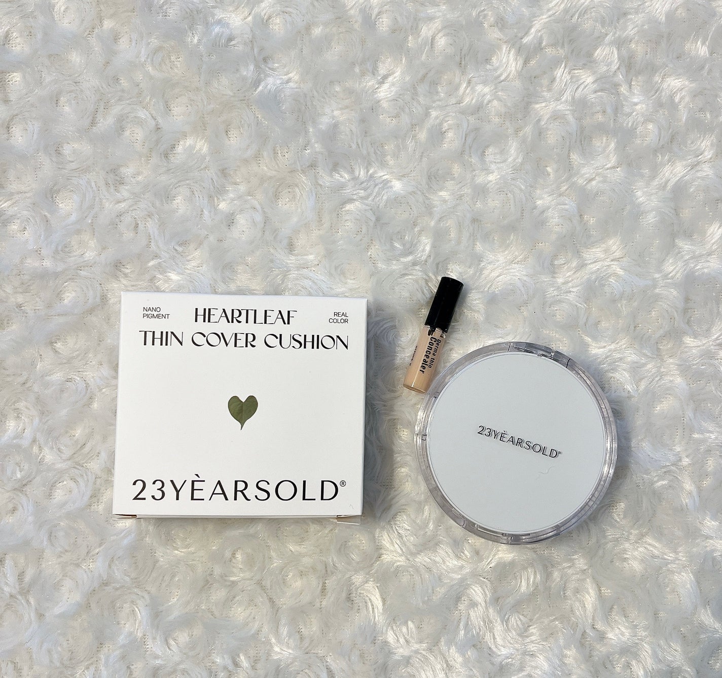 ハートリーフシーンカバークッション/23years old/クッションファンデーションを使ったクチコミ(1枚目)