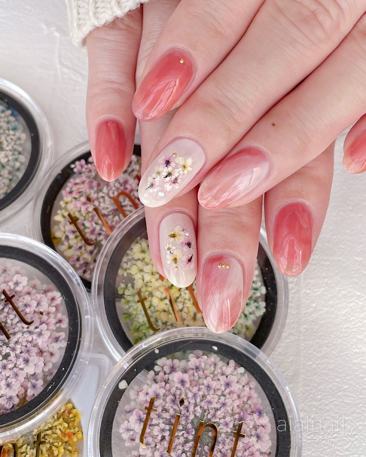 アンドバイロムアンド グラッシードロップネイル/&nd by rom&nd/マニキュアを使ったクチコミ(4枚目)