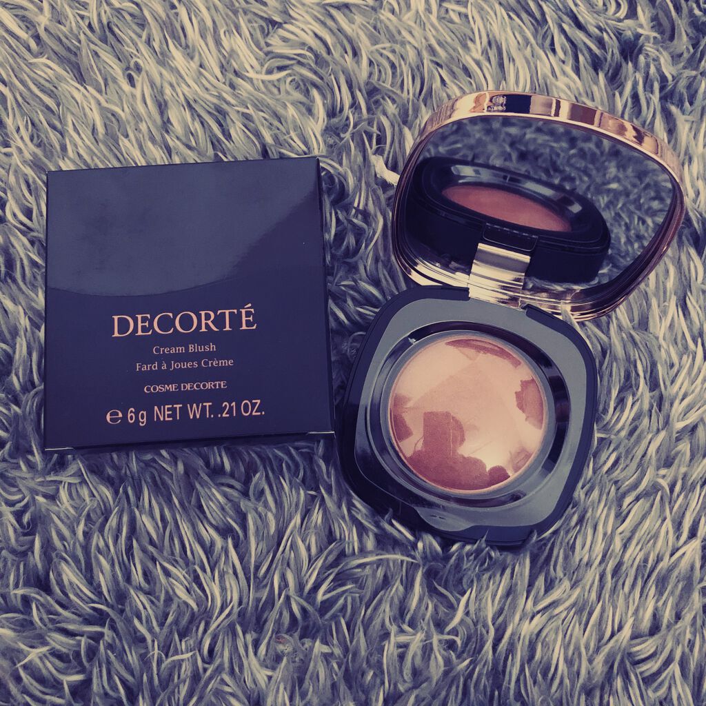 クリーム ブラッシュ/DECORTÉ/ジェル・クリームチークを使ったクチコミ（1枚目）