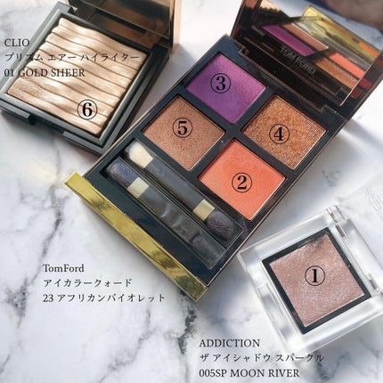アイ カラー クォード/TOM FORD BEAUTY/アイシャドウパレットを使ったクチコミ(4枚目)