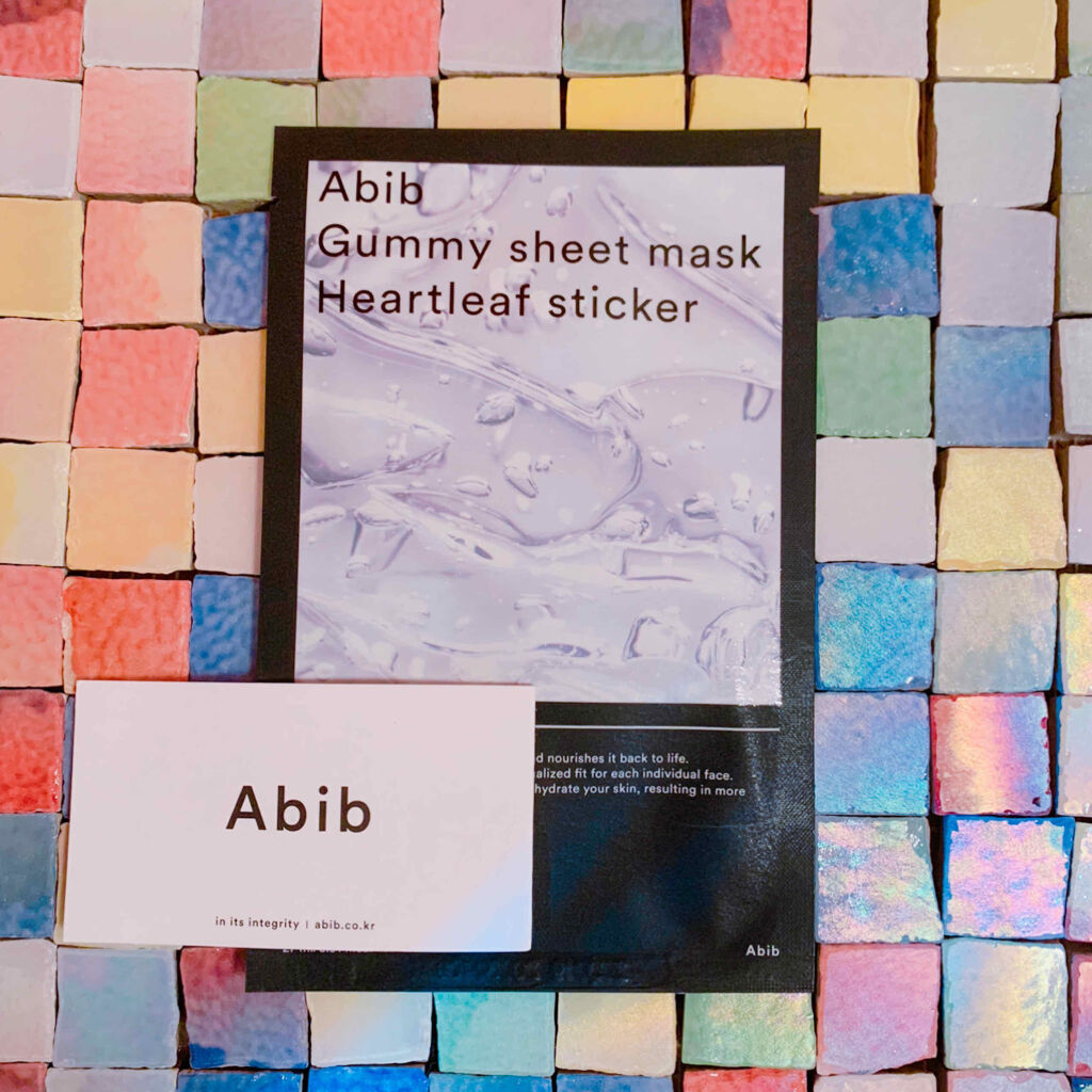 ガムシートマスクドクダミステッカー/Abib /シートマスク・パックを使ったクチコミ（1枚目）