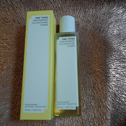 ナイアシンアミドグルタチオントナー/ONE THING/化粧水を使ったクチコミ(1枚目)