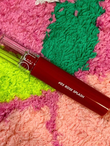 グラスティングウォーターティント/rom&nd/リップティントを使ったクチコミ(2枚目)