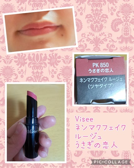 ネンマクフェイク ルージュ/Visée/口紅を使ったクチコミ(1枚目)