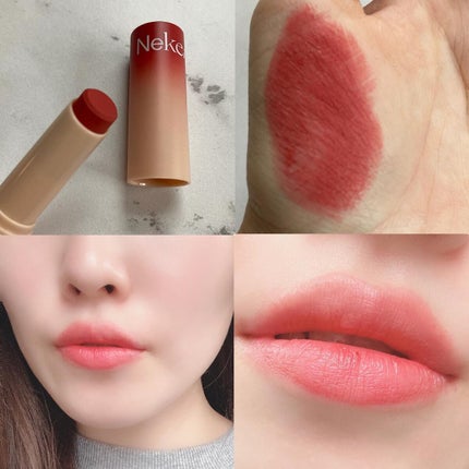 ベールレイヤーマットリップ/Neker /口紅を使ったクチコミ(3枚目)