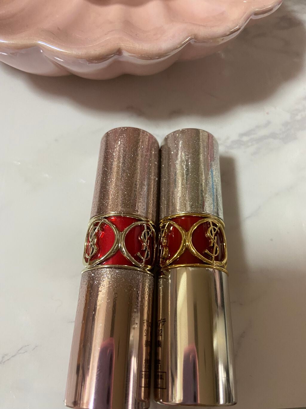 ルージュ ヴォリュプテ ロックシャイン/YVES SAINT LAURENT BEAUTE/口紅を使ったクチコミ(2枚目)