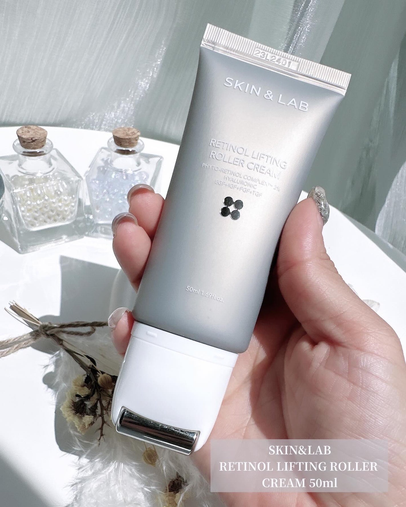レチノールリフティングローラークリーム/SKIN&LAB/フェイスクリームを使ったクチコミ(7枚目)