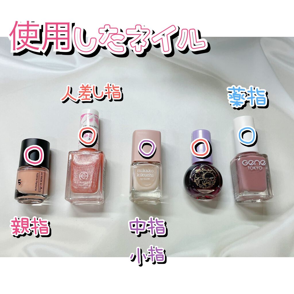 サンリオネイル/DAISO/マニキュアを使ったクチコミ（2枚目）