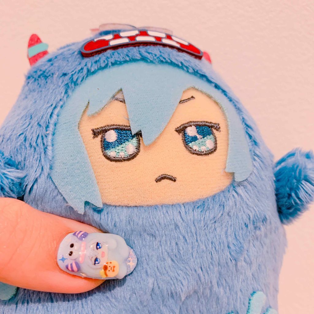 もなか🍀🕊 on LIPS 「#もなねいる#痛ネイルナナライ用のネイルやってもらった〜!!か..」(2枚目)